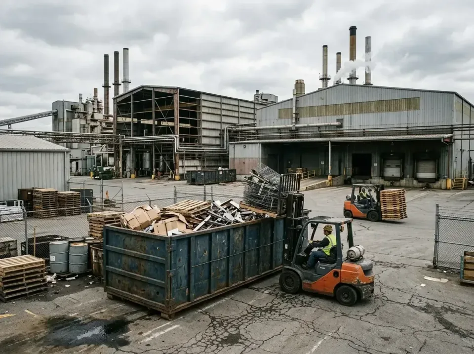 industrial-factory-scrap-conta-003 — frequently asked questions, Cheap Roll-off Dumpster Rentals in Central Islip, NY